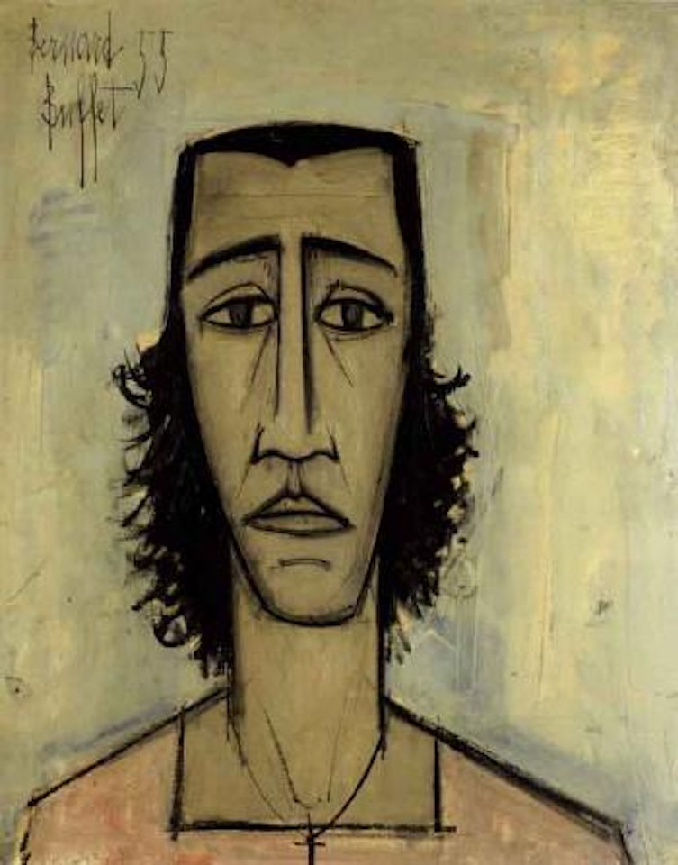 Tete de jeune femme by Bernard Buffet