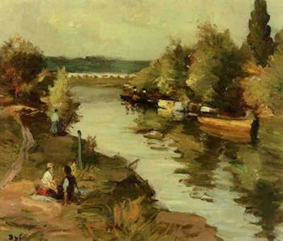 Riviere aux amoureux by Marcel Dyf