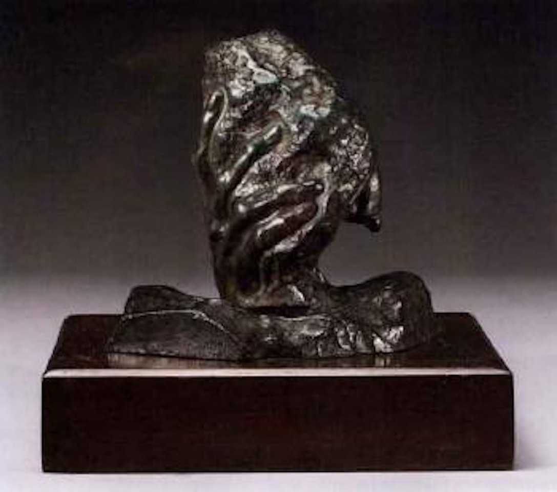 Main de dieu, petit modele-version avec terrasse plate rocheuse by Auguste Rodin