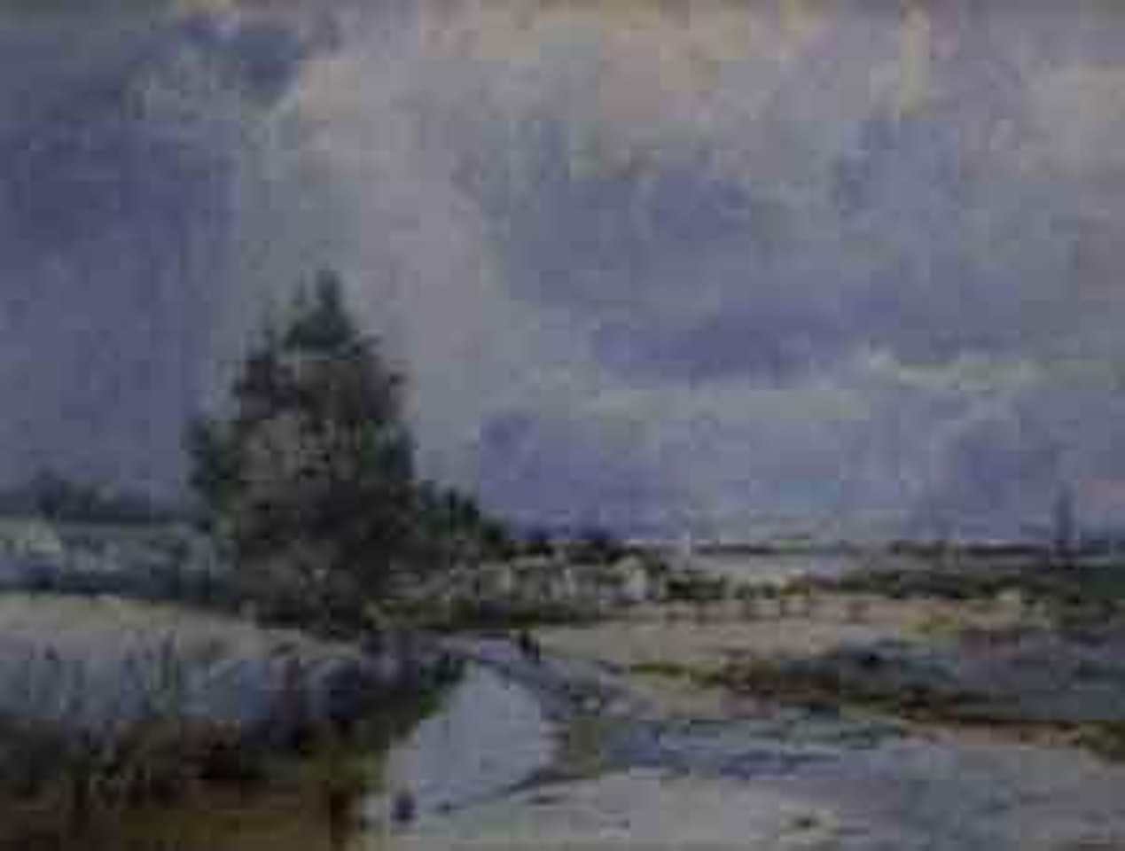 A Lancashire hamlet by Noel Harry Leaver