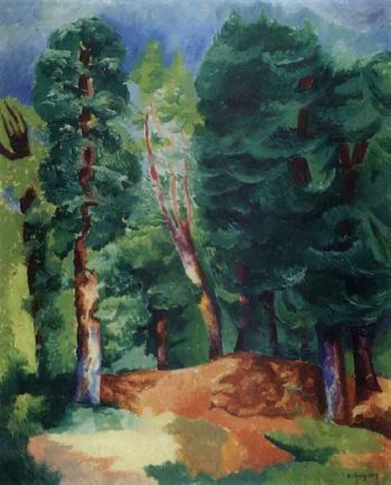 Arbres by Moïse Kisling