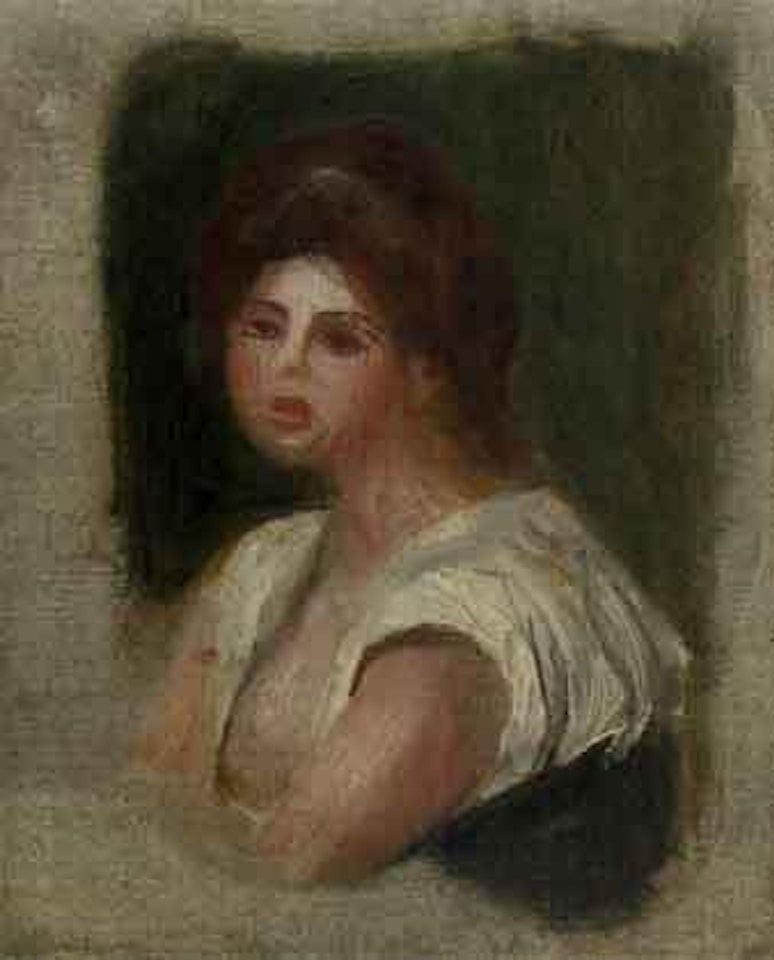 Portrait de jeune femme by Pierre-Auguste Renoir