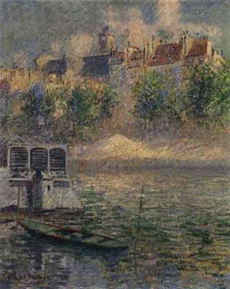 Quai de l'Hotel de Ville, Paris by Gustave Loiseau