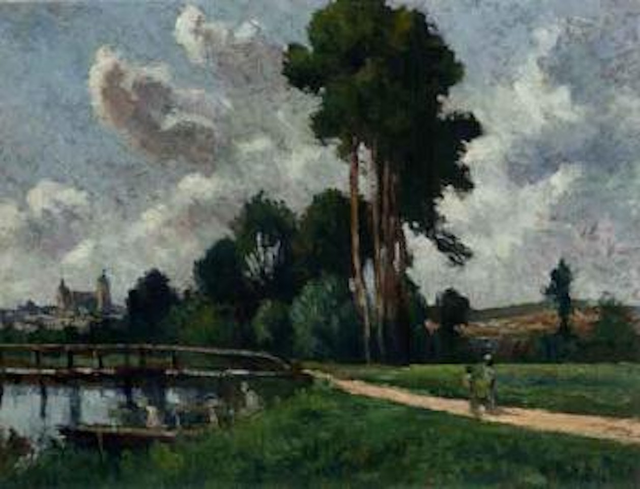 Auxerre by Maximilien Luce