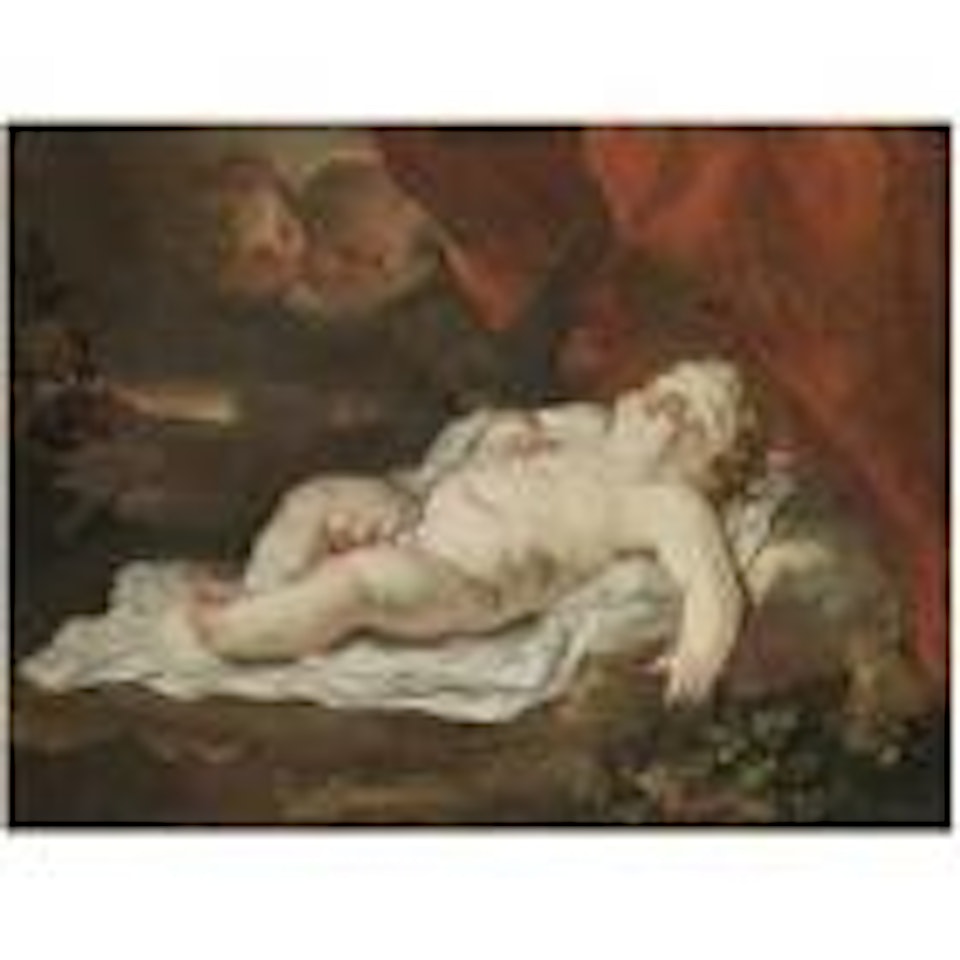 Christ Child sleeping by Circle of Luca Giordano