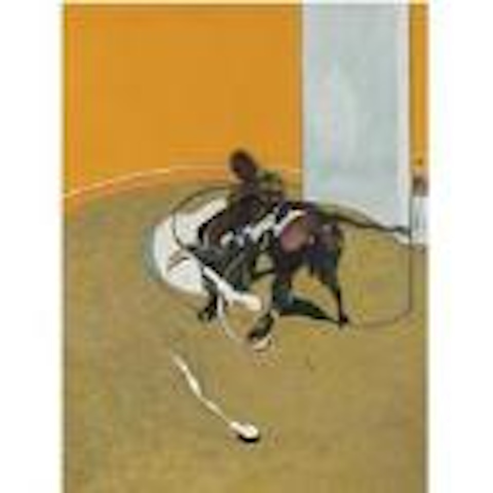 Second version of 'Study for bullfight No. I' by Francis Bacon