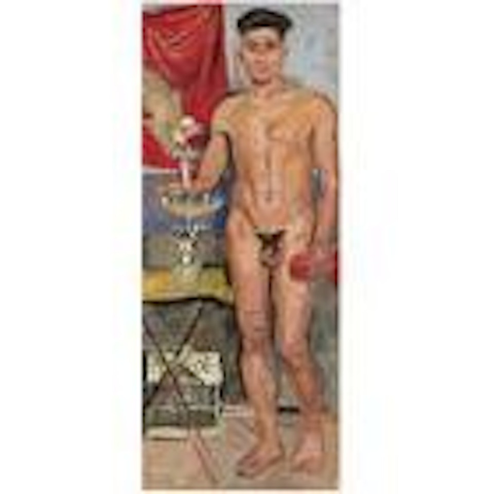 Standing nude by Yannis Tsarouchis