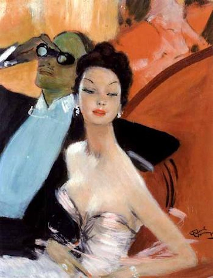 Gala a l'Opera by Jean Gabriel Domergue