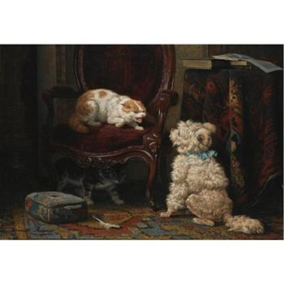 The uninvited guest by Henriette Ronner-Knip