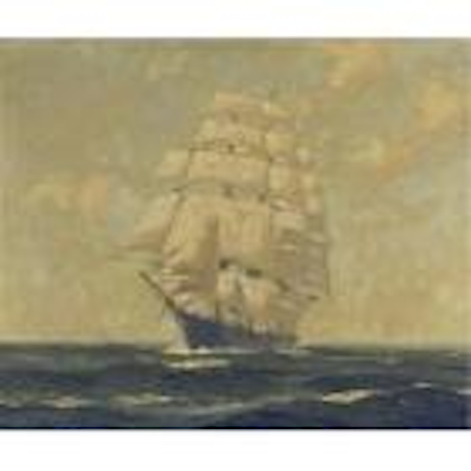 Flying cloud by Gordon Grant