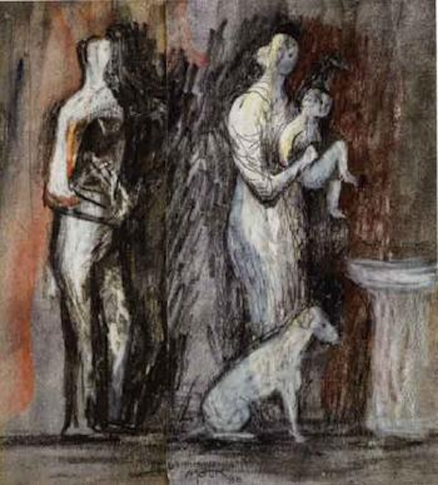 Standing figure by Henry Moore