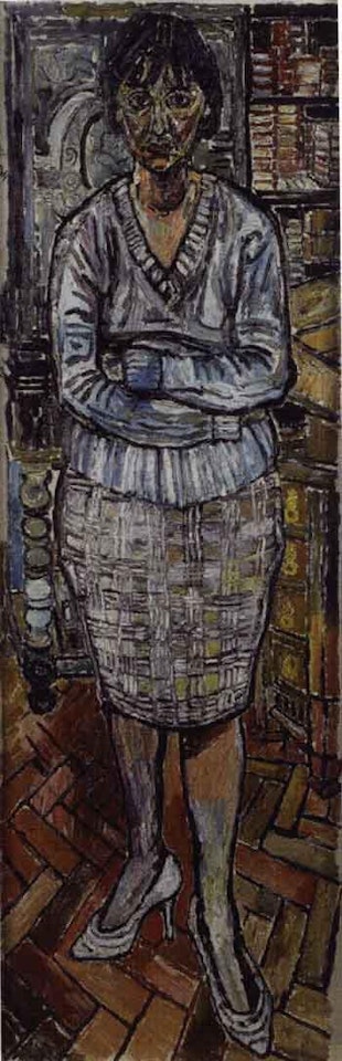 Portrait of Gloria by John Bratby