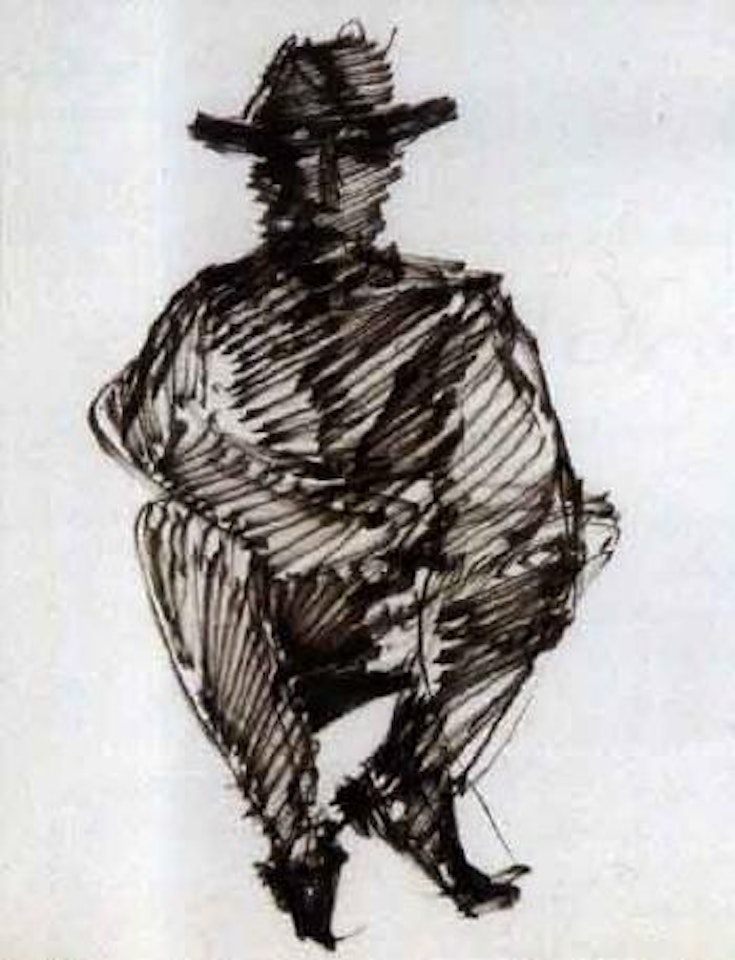 Untitled - Man by Sidney Nolan