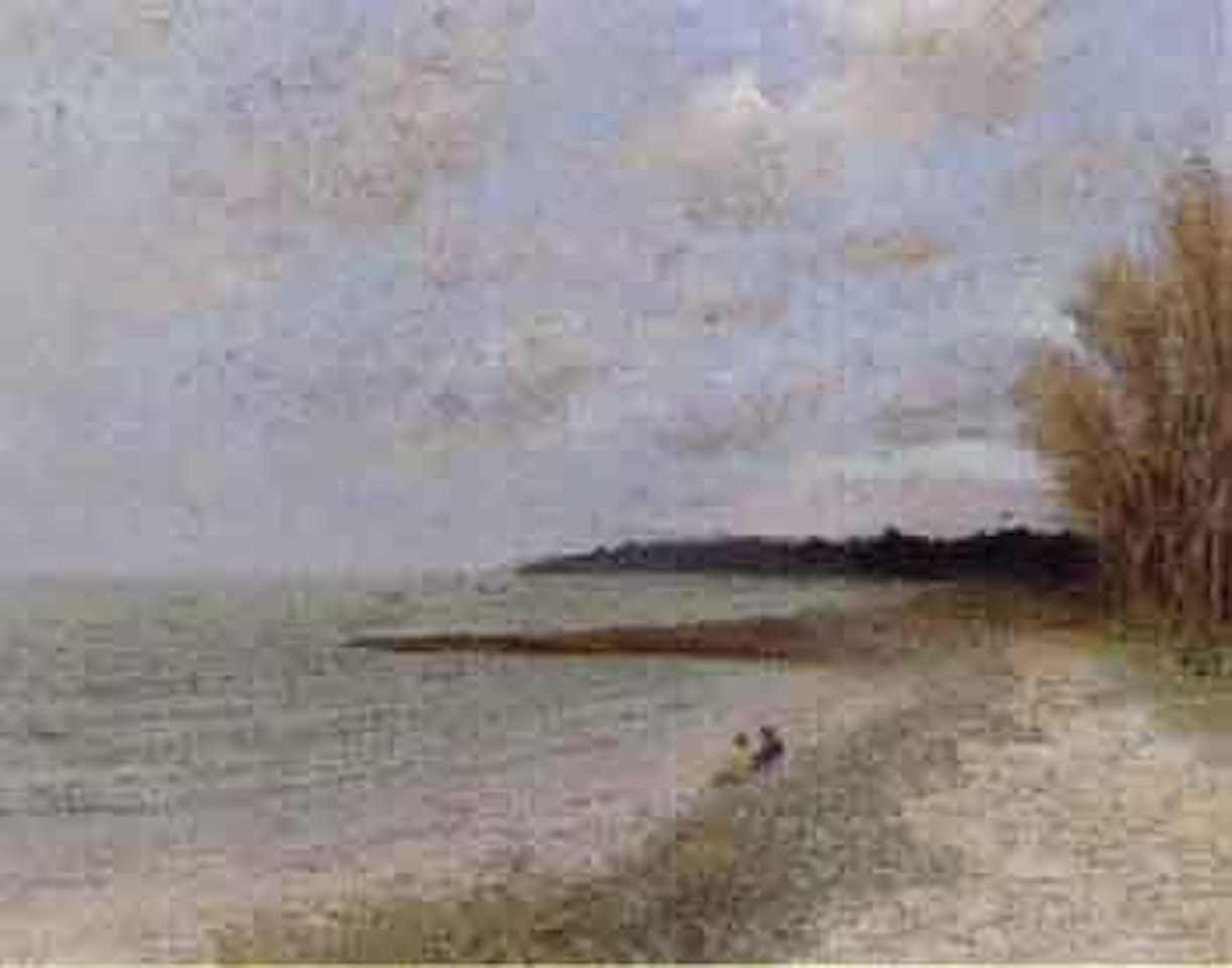 Plage de Carnac by Marcel Dyf