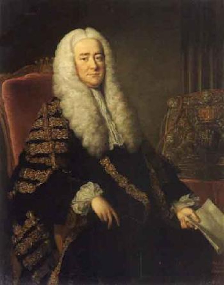 Portrait of Philip, 1st Earl of Hardwicke by Thomas Hudson