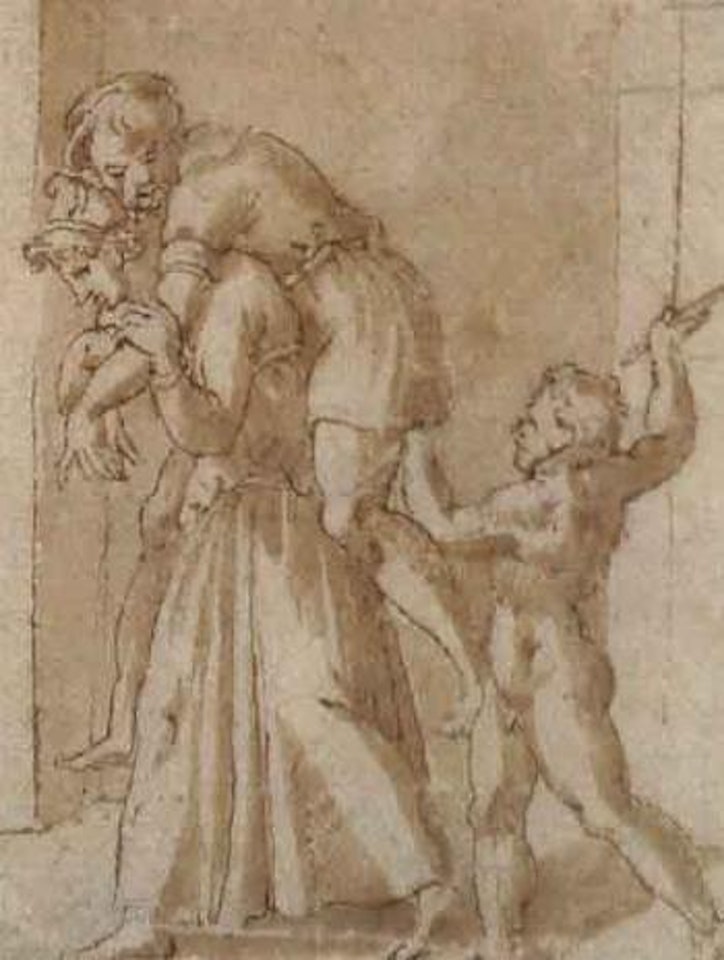 Allegory of domestic life by Francesco Salviati