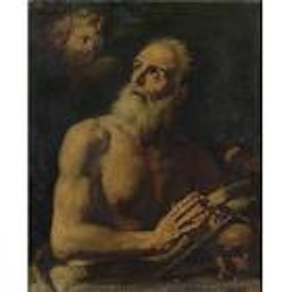Saint Jerome by Francesco de Mura