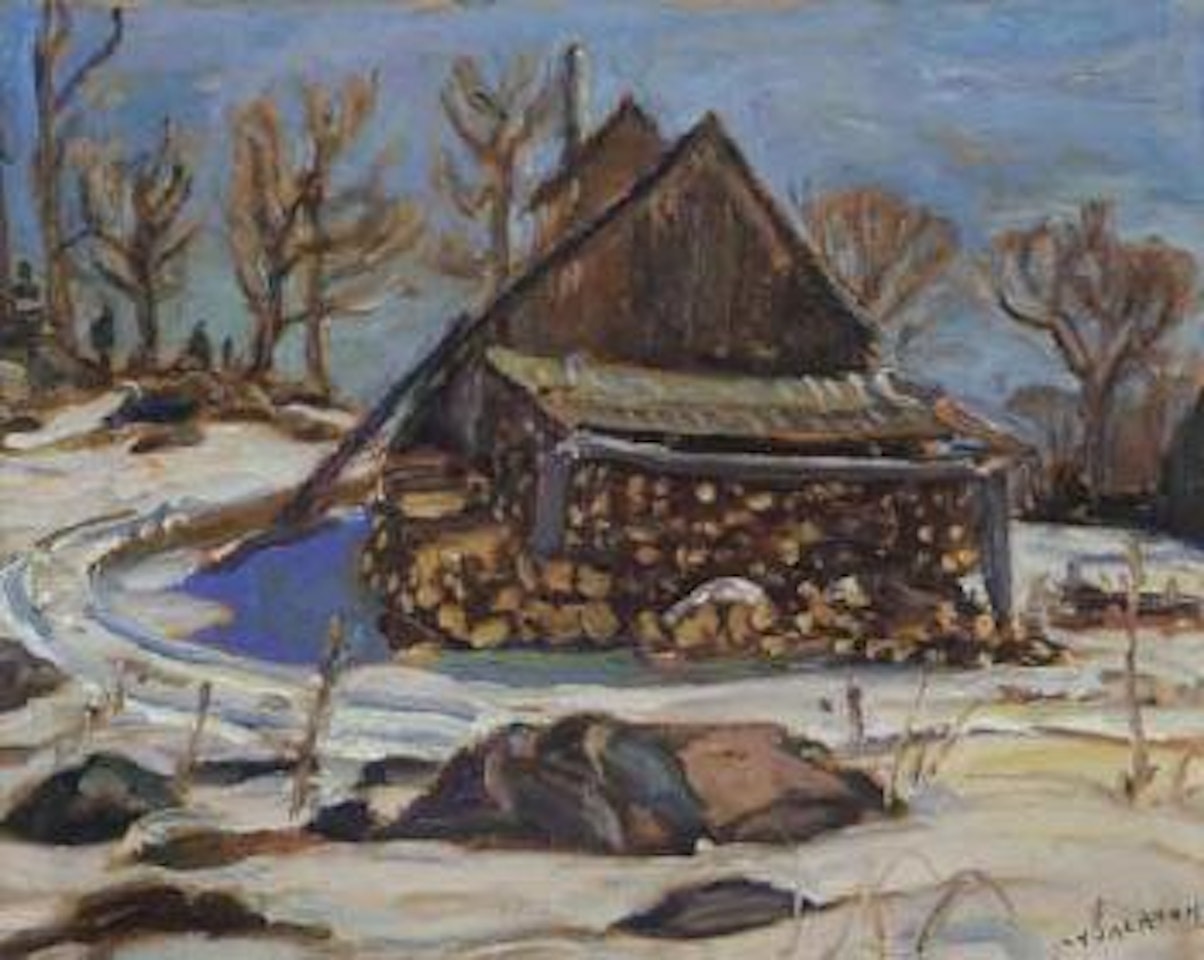 Barns sugar camp by Alexander Young Jackson