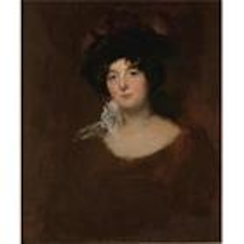Portrait of lady, said to be Lady Blessington's by Sir Thomas Lawrence