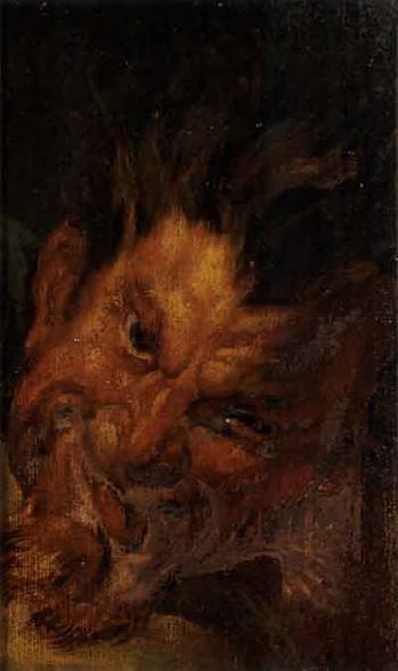 Study for 'Tete de satyre' by Jacob Jordaens
