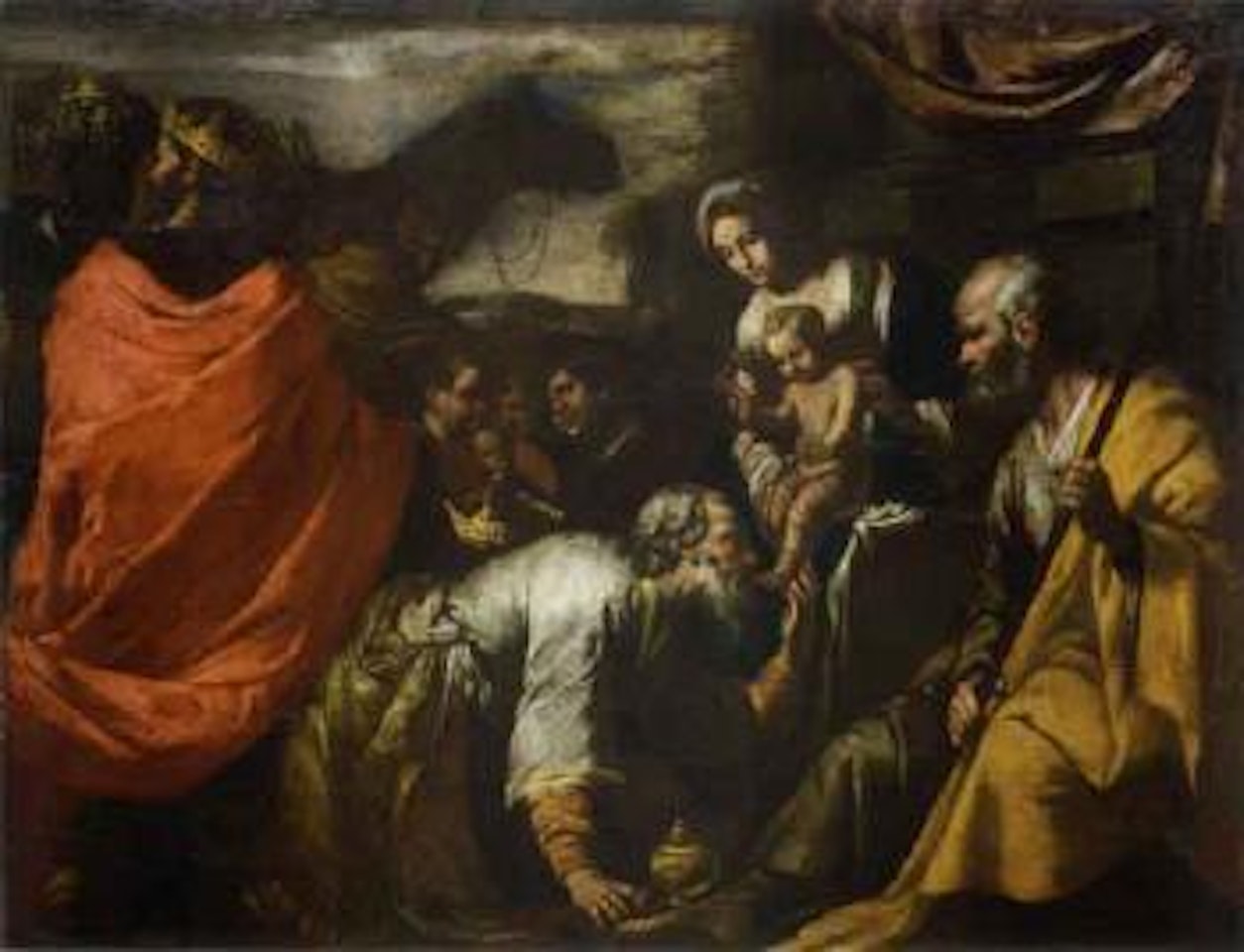 Adoration of the Three Kings by Neapolitan School