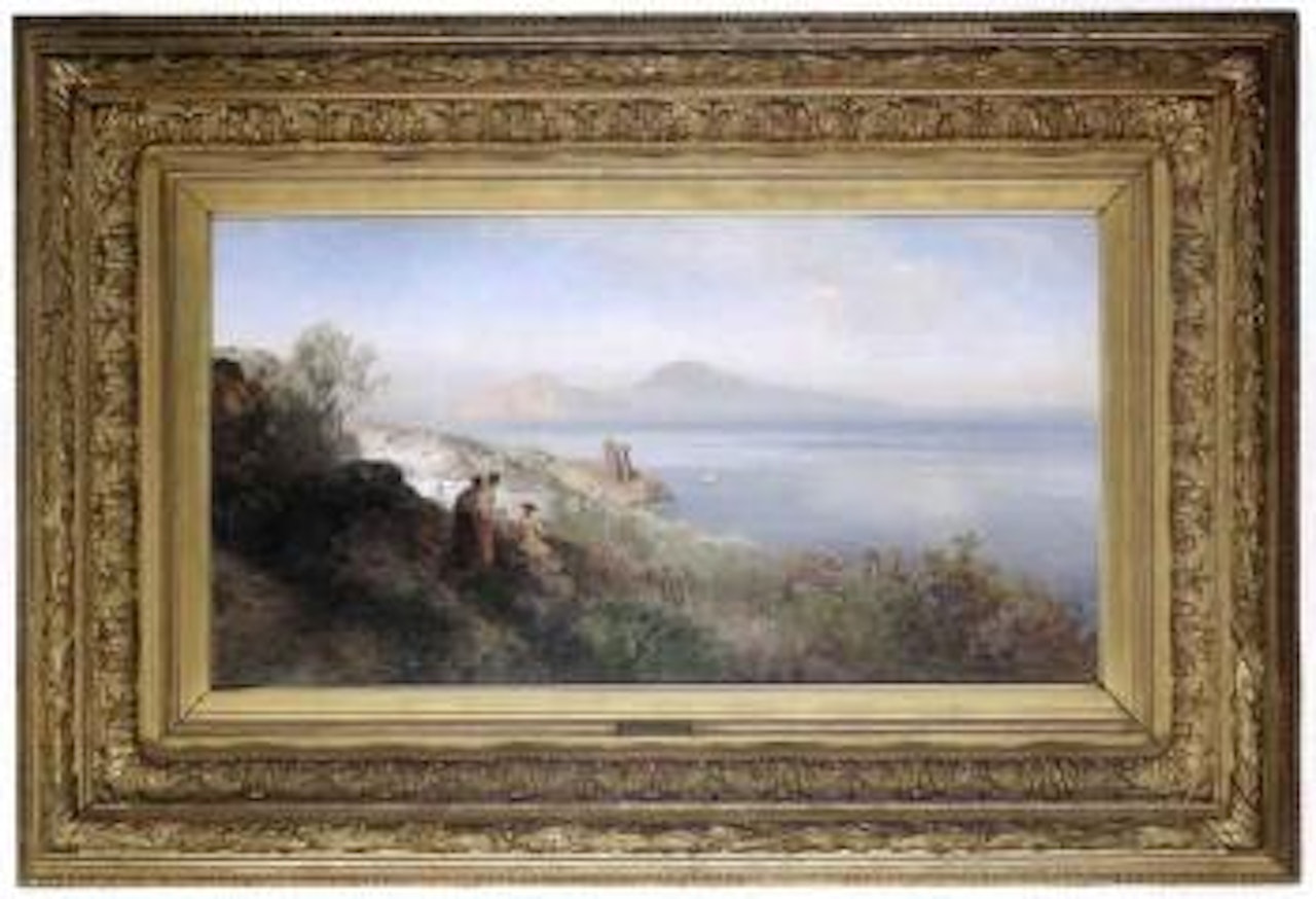 Capri and Bay of Naples by Oswald Achenbach