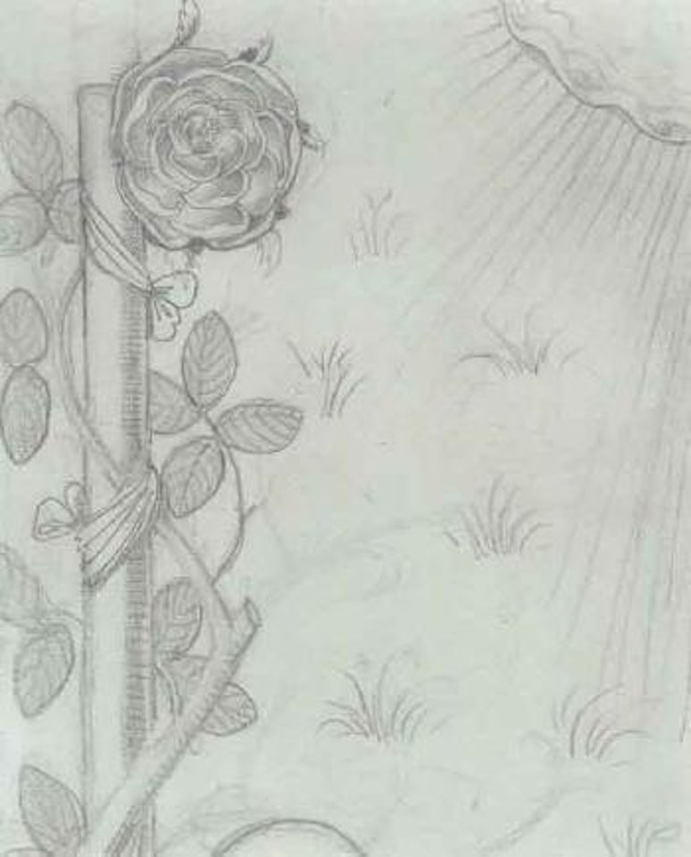 The bound rose by Edward Coley Burne-Jones