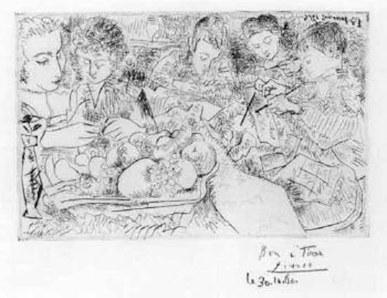 Jour de l'An by Pablo Picasso