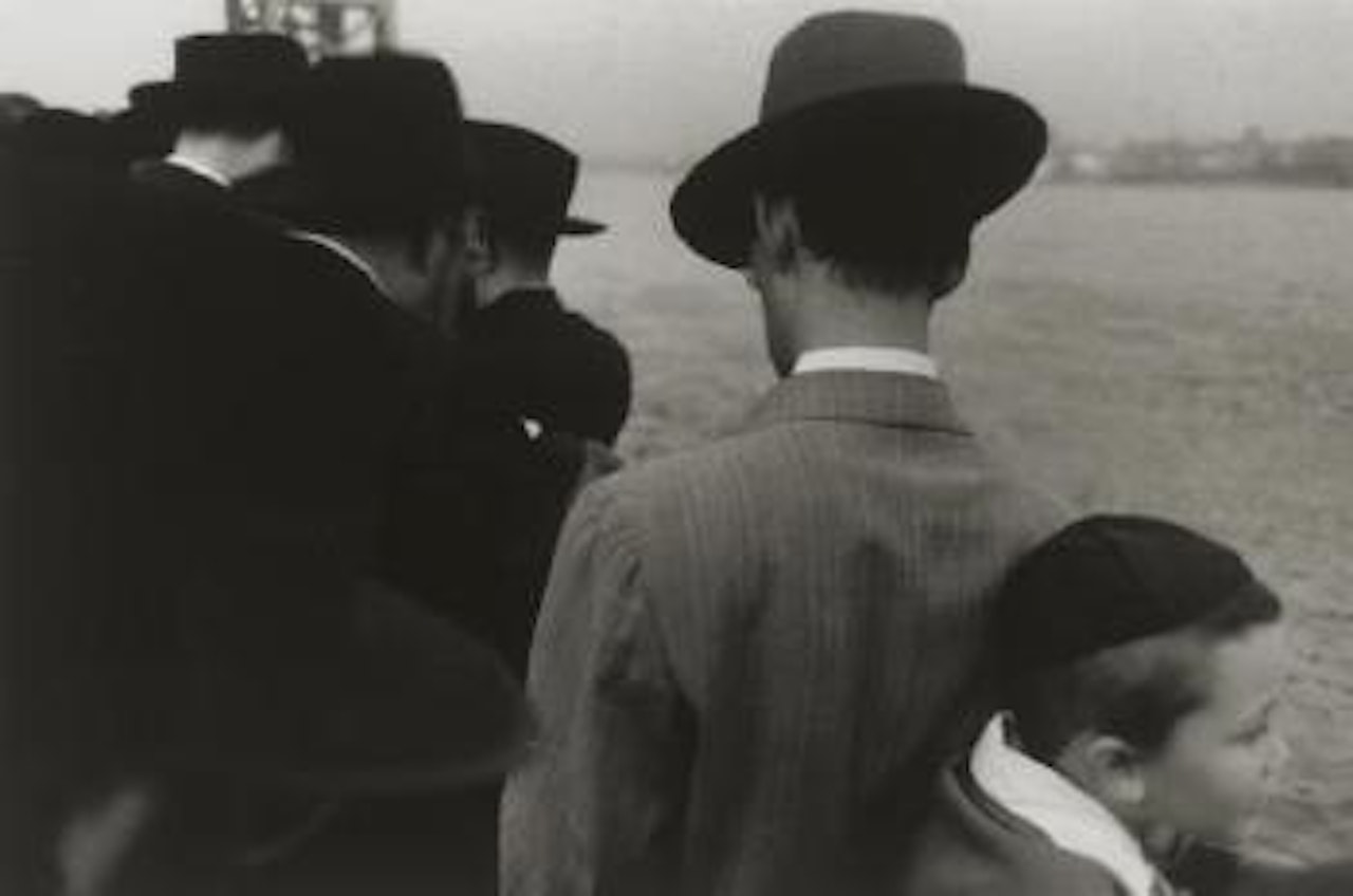 Yom Kippur - East River, New York City by Robert Frank