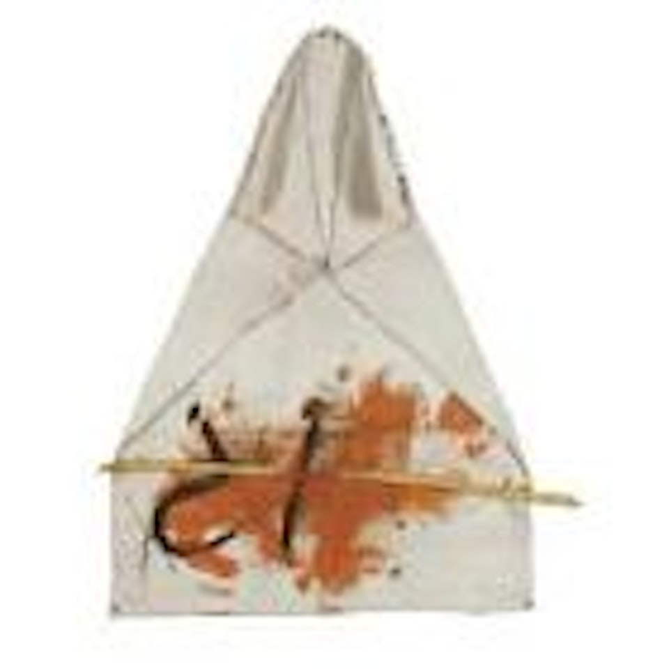 Manta i bambu by Antoni Tapies