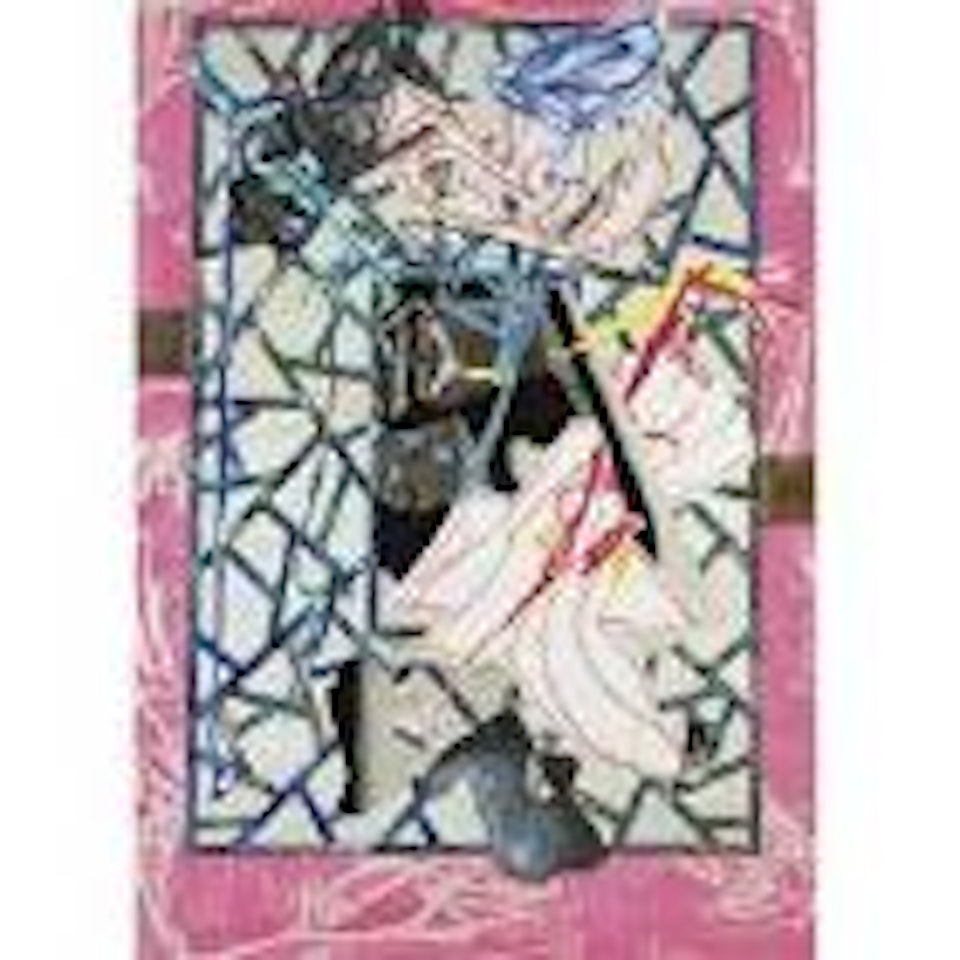 The Counterpane (from The Waves Series 1985-89) by Frank Stella
