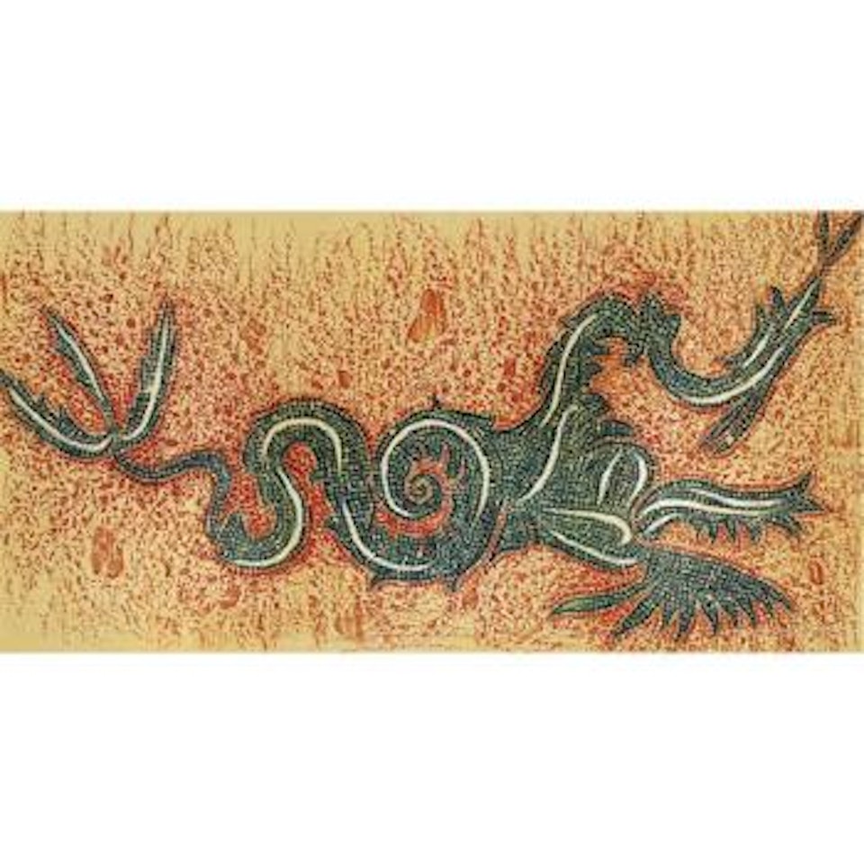 Drawing from Mosaic by Philip Taaffe
