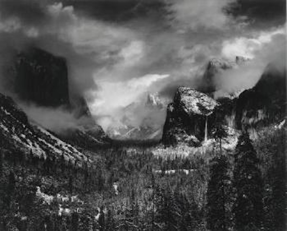 Clearing Winter Storm, Yosemite National Park by Ansel Adams