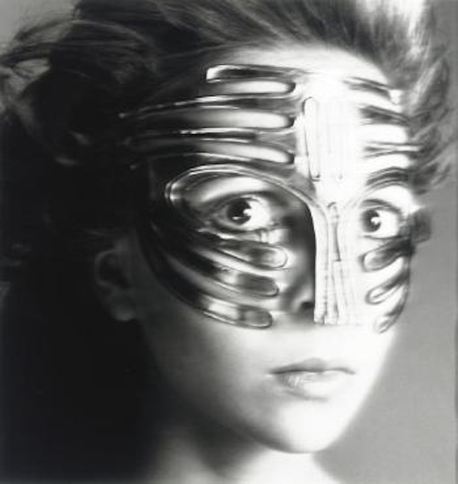 Penelope Tree, Mask by Ungaro, January 1968 by Richard Avedon