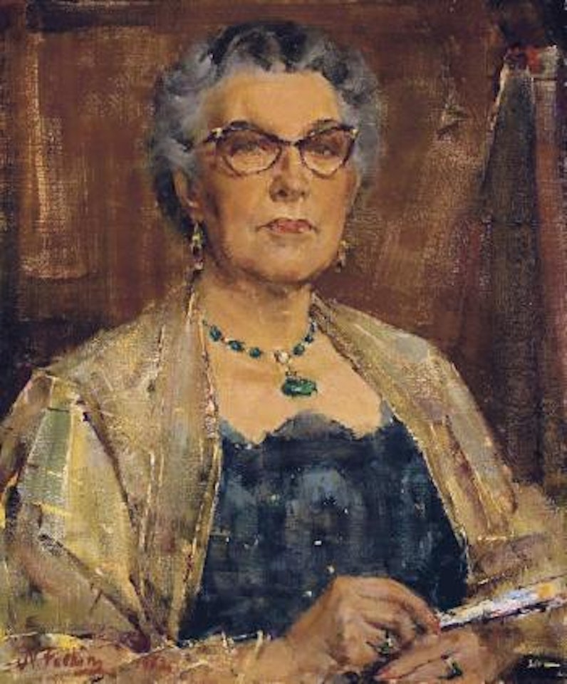 Portrait of Glendora Rollins by Nicolai Fechin