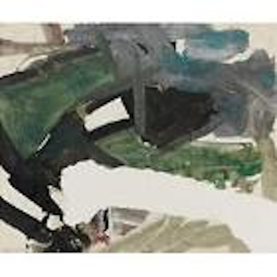 Collage in color by Franz Kline