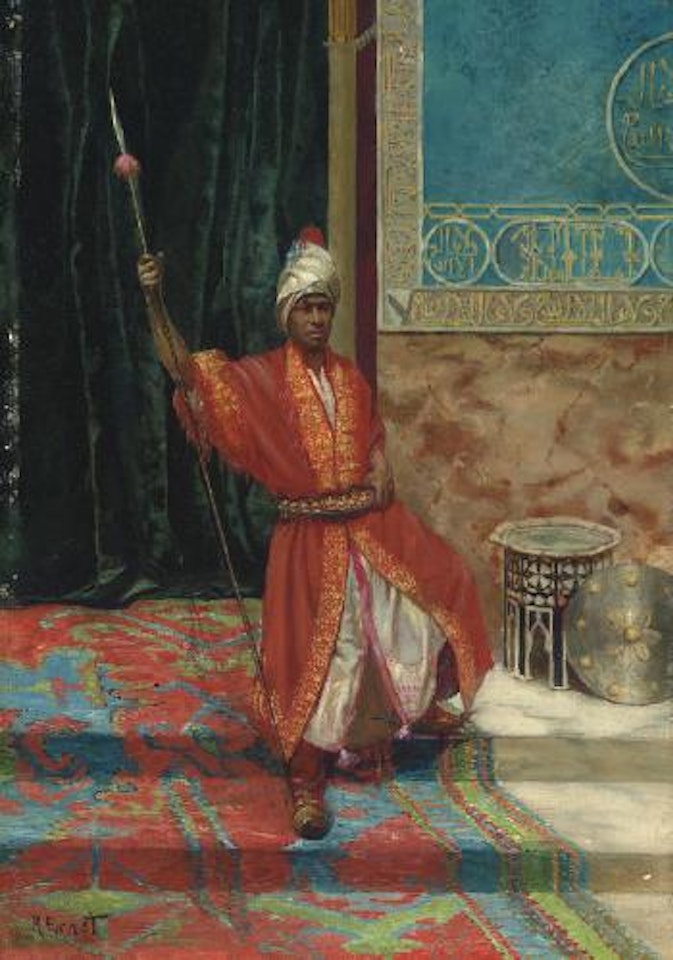 The Sultan's Guard by Rudolf Ernst