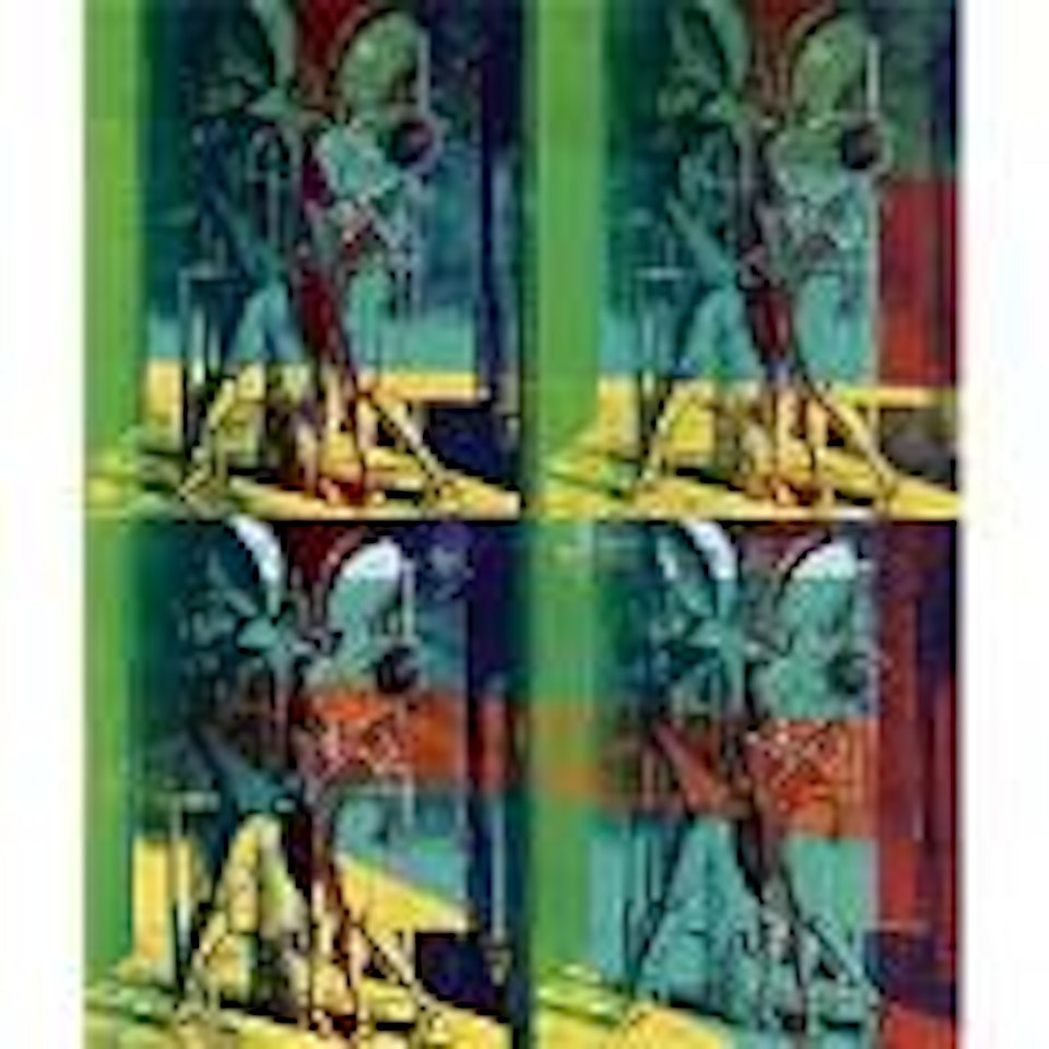 Hector and Andromache (After de Chirico) by Andy Warhol