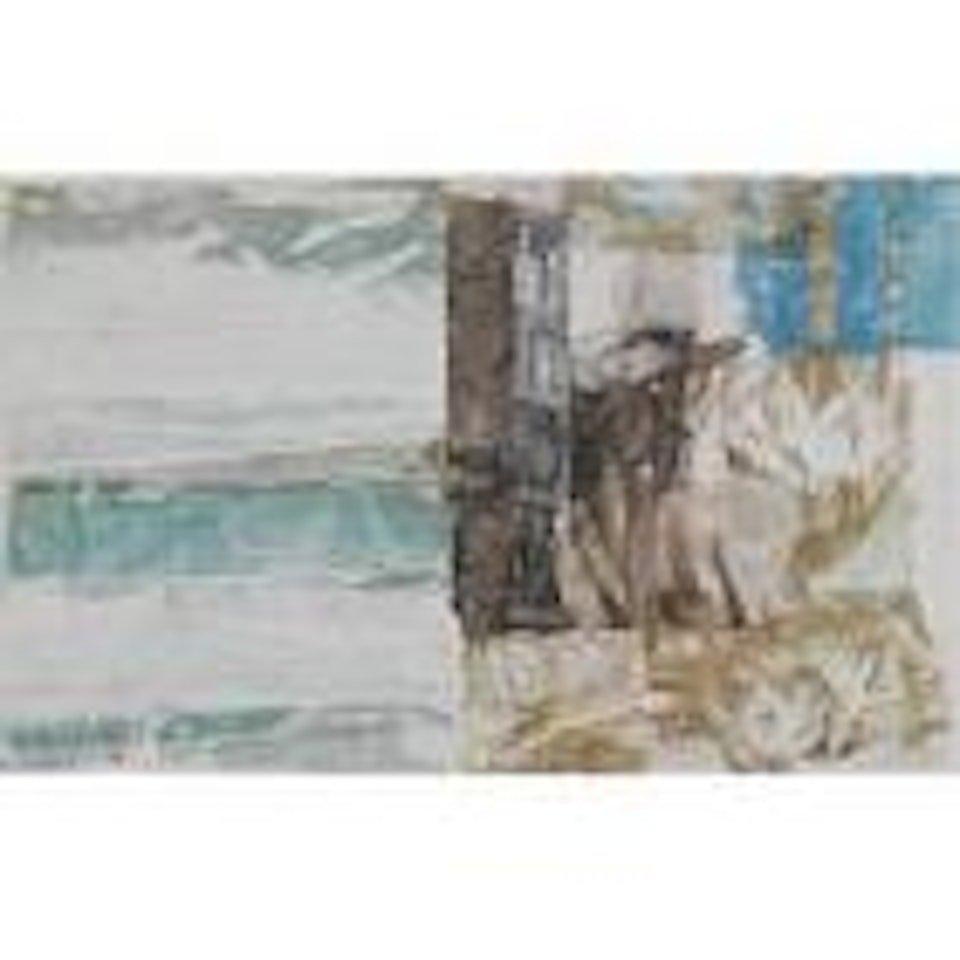 Borderline (Anagrams) by Robert Rauschenberg