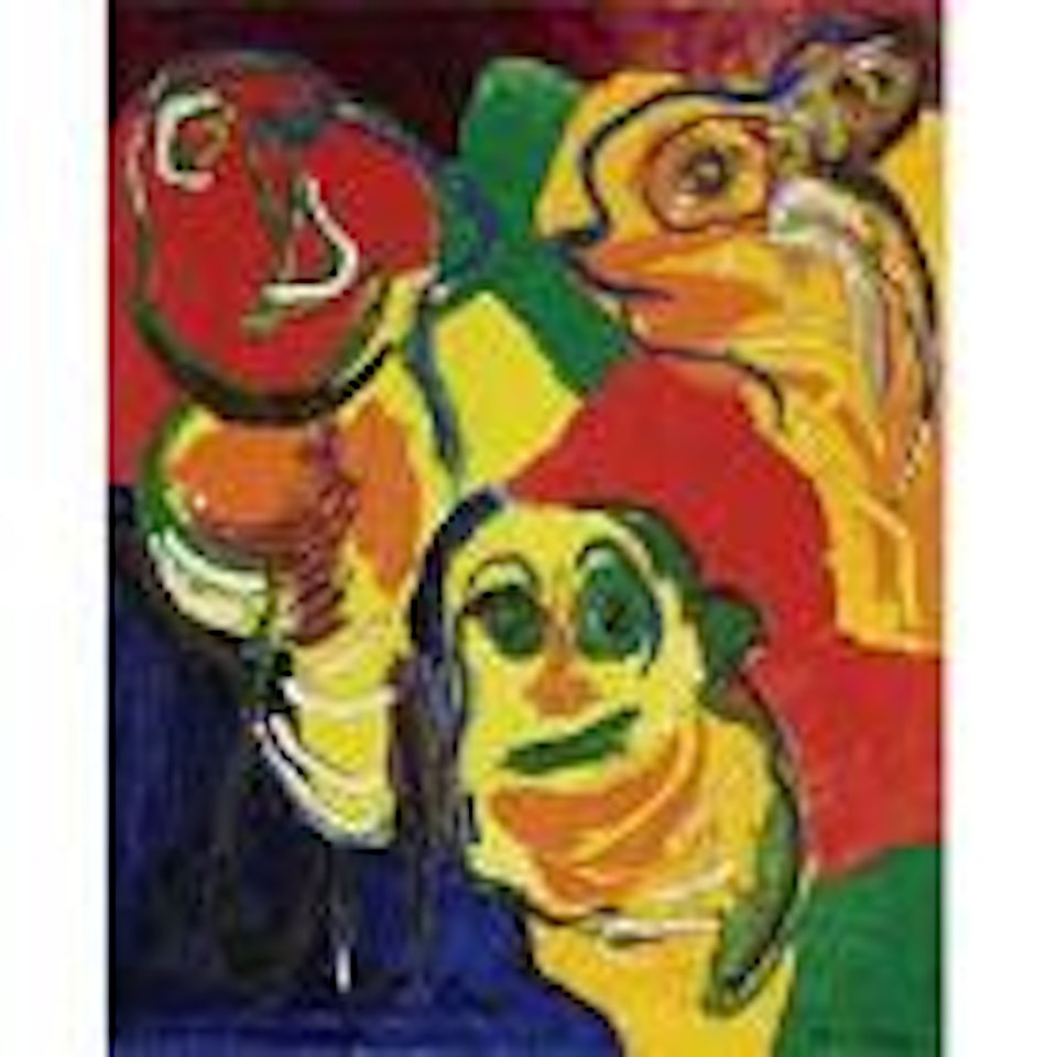 Two Times by Karel Appel