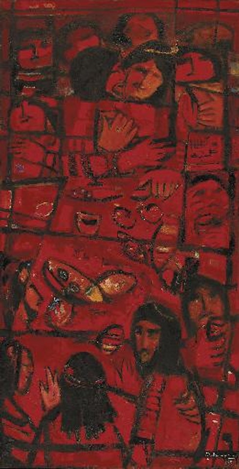 The Last Supper by Fateh Moudarres