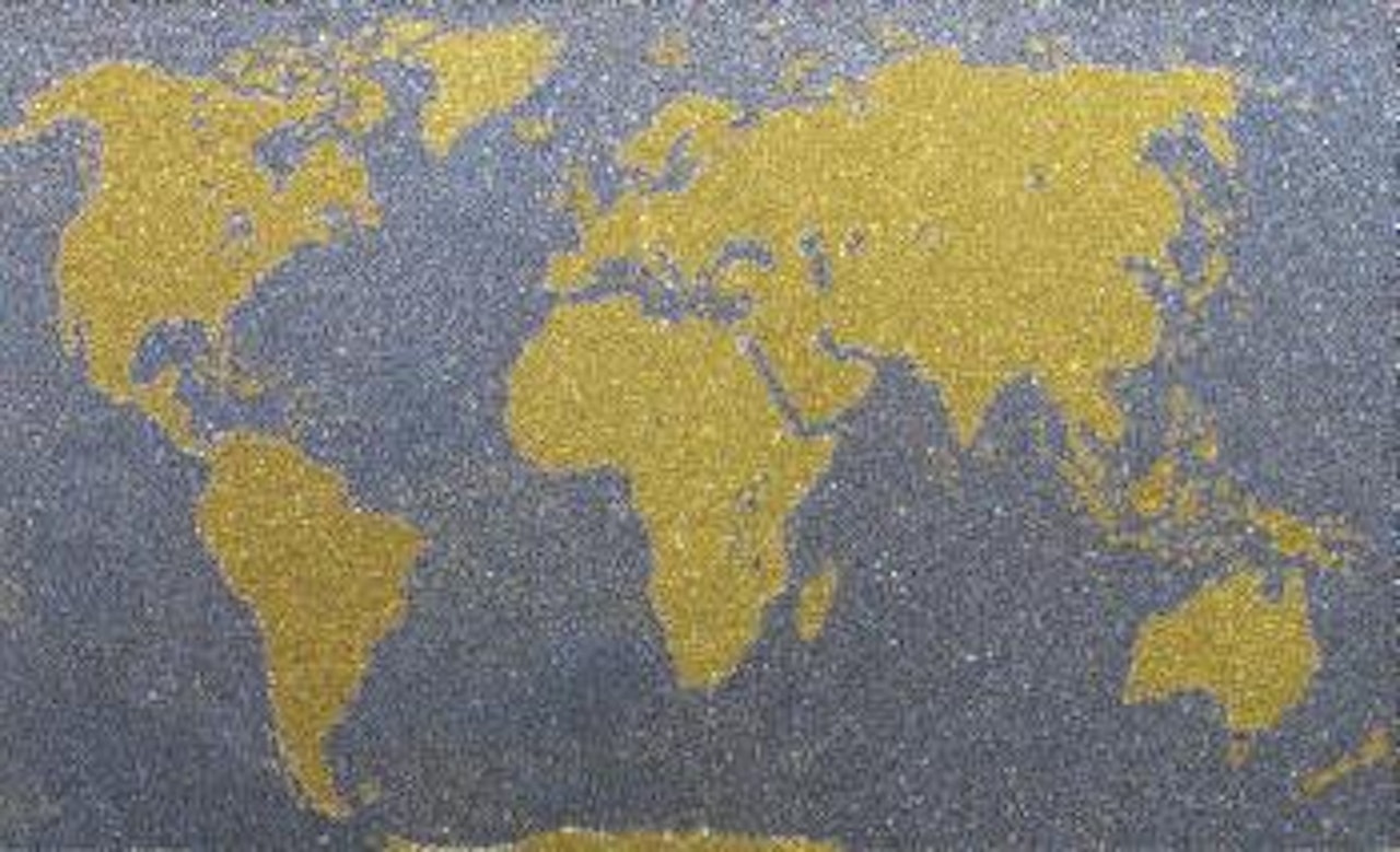 One World/Yek Donia by Farhad Moshiri