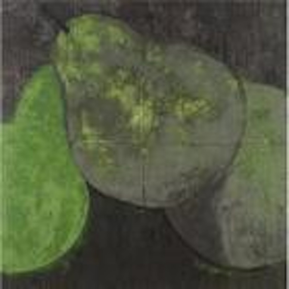 Four Pears Oct 26 1987 by Donald Sultan