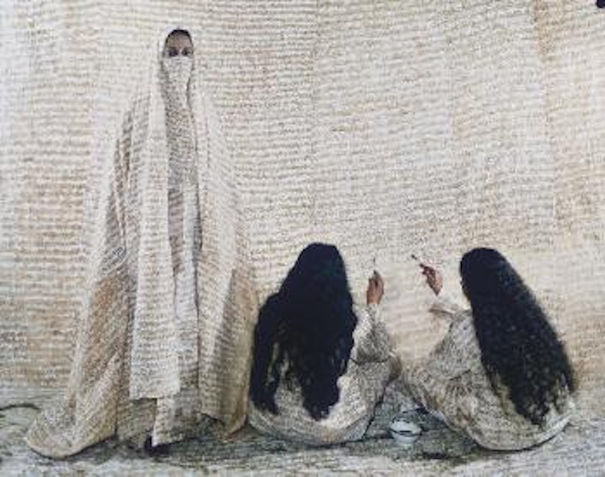 Converging Territories #14 by Lalla Essaydi