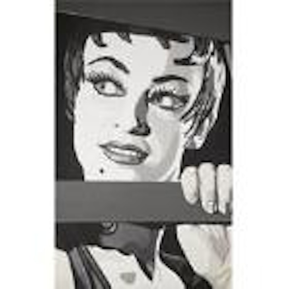 Big Opera Head by David Salle