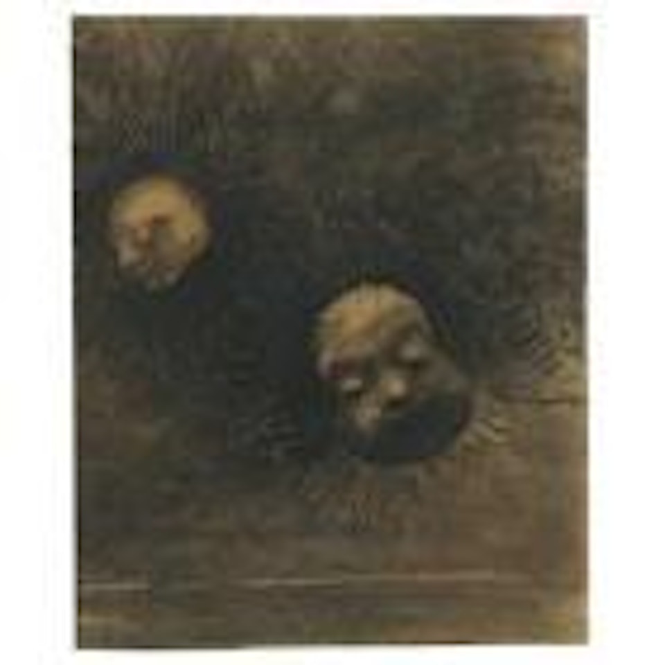 Les boues ou dans les boues primordiales by Odilon Redon
