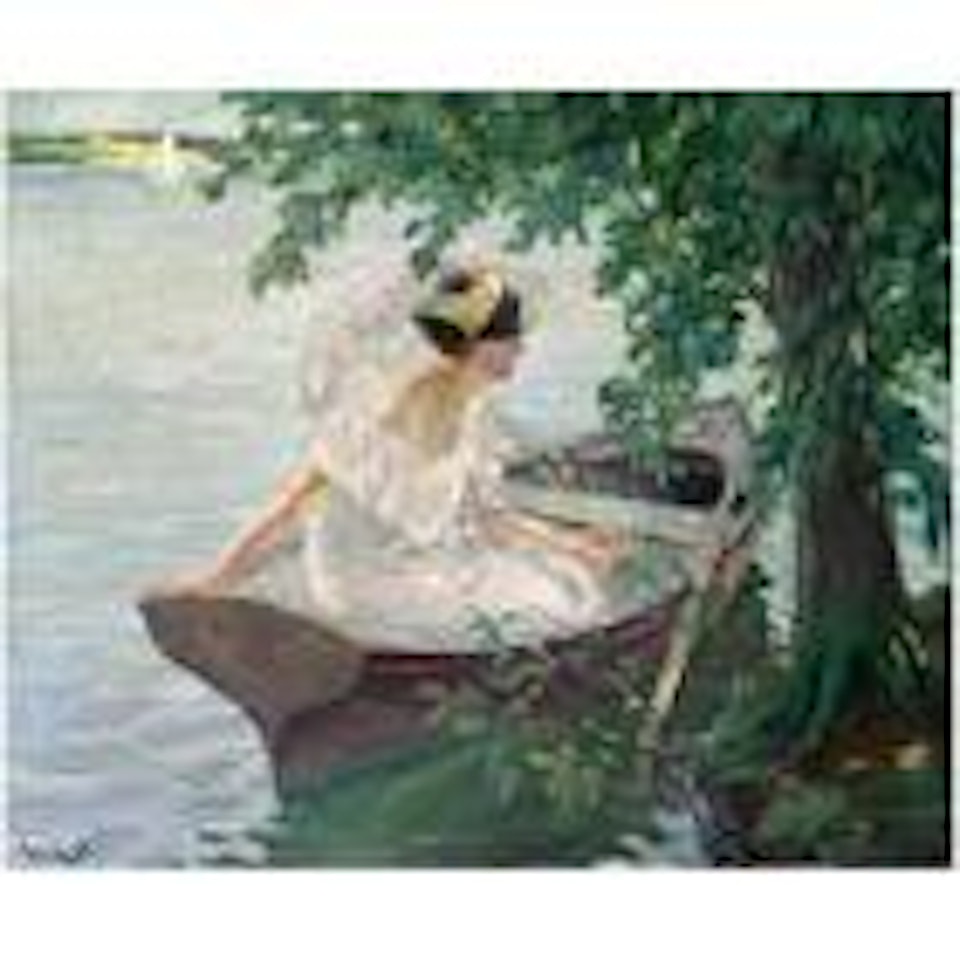 An Outing by Boat by Edward Cucuel