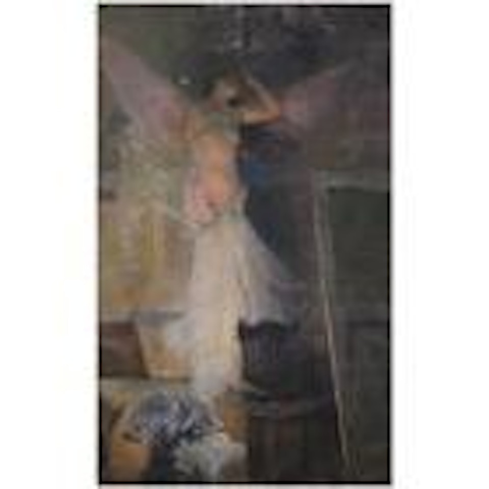 La muse du peintre by Henri Jean Guillaume Martin