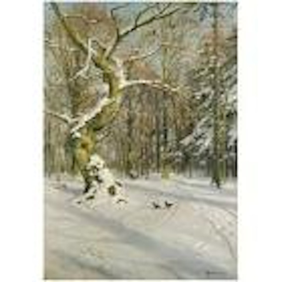 Tracks Through the Forest by Peder Mork Monsted