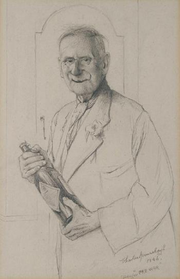 Study for Pre-war by Charles Spencelayh